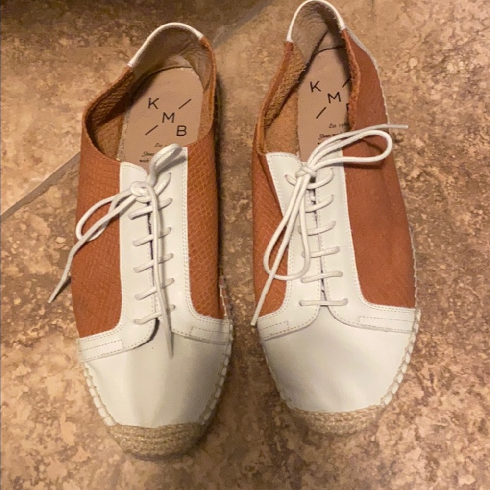 KMB two toned Jorinda espadrilles